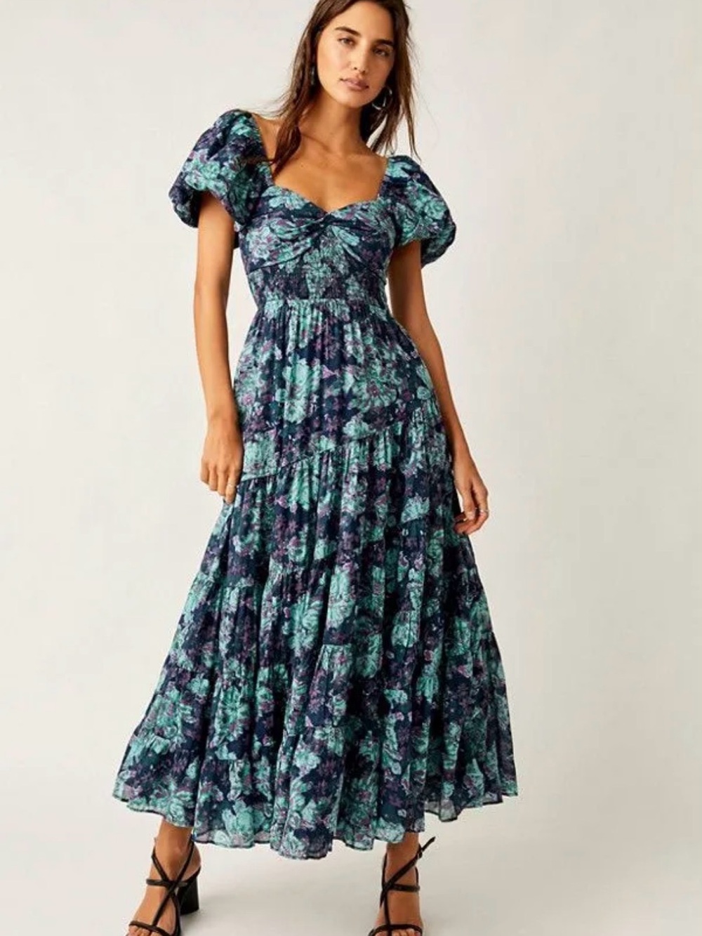 Free People Sun-drenched Maxi Dress XS (fits up to medium)